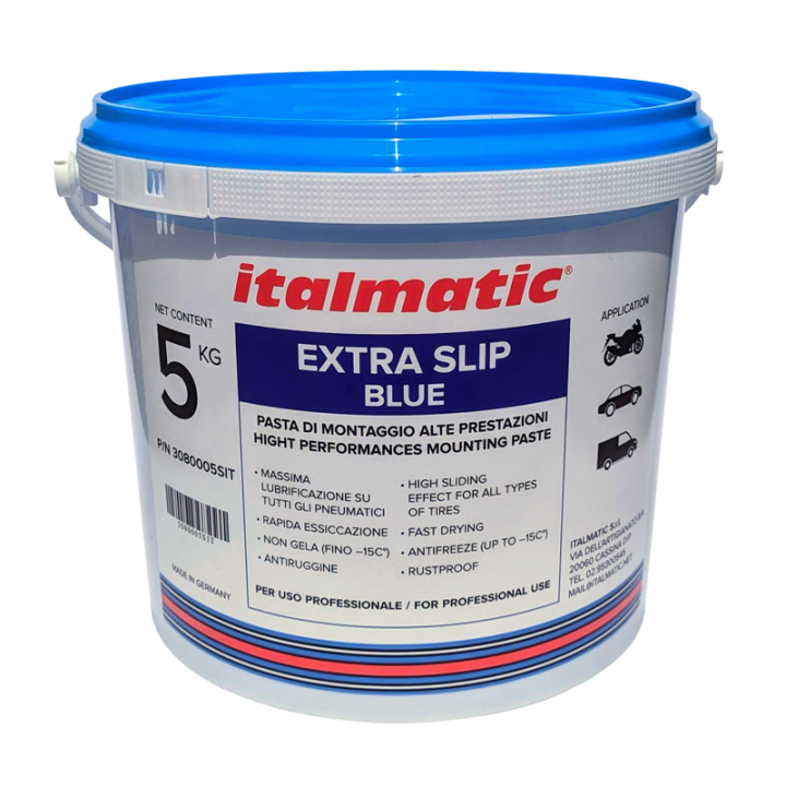 Pasta Montaggio Pneumatici Italmatic Extra Slip Blue 5kg