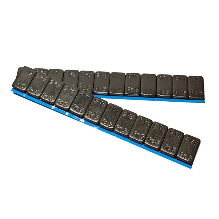 Italmatic FEA5-ETRS Barrette Adesive Antracite Equilibratura Cerchi Lega