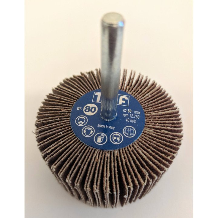 SPAZZOLA ABRASIVA 60X30 GAMBO 6mm