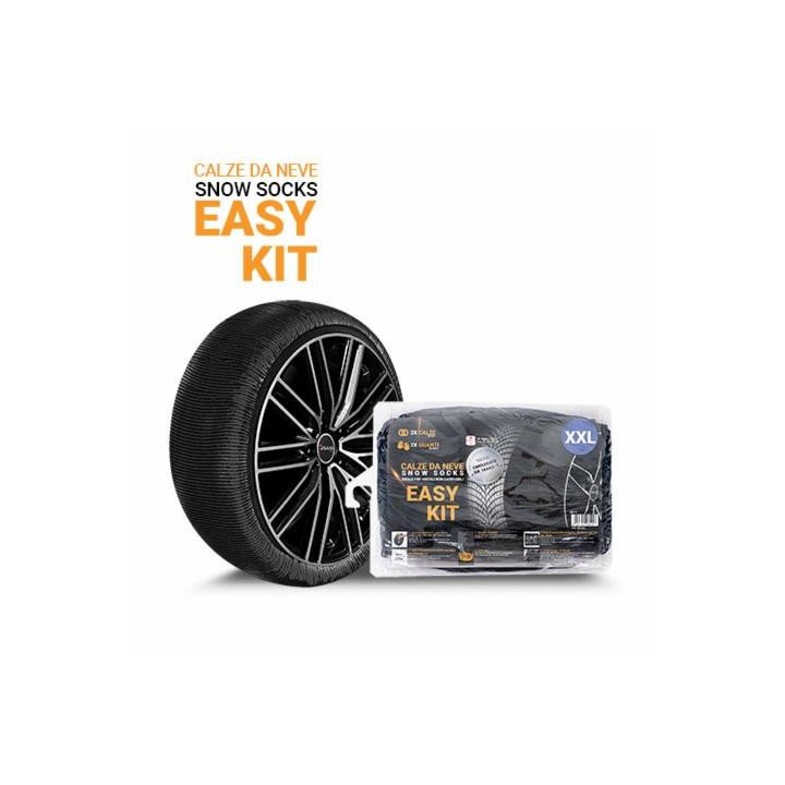 CALZE DA NEVE TAGLIA XXL EASY KIT SNOW LIGHT OMOLOGATE EN 16662-1
