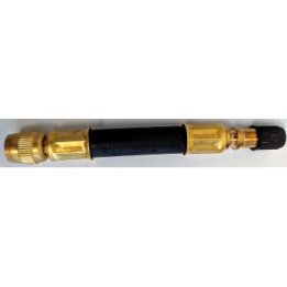 Prolunga Flessibile in Gomma 105mm per Valvole Pneumatici Auto Furgoni